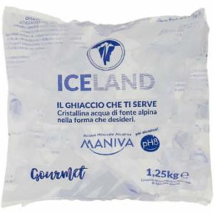 Ice3 Ghiaccio Alimentare Cubetto Iceland 1,25 kg