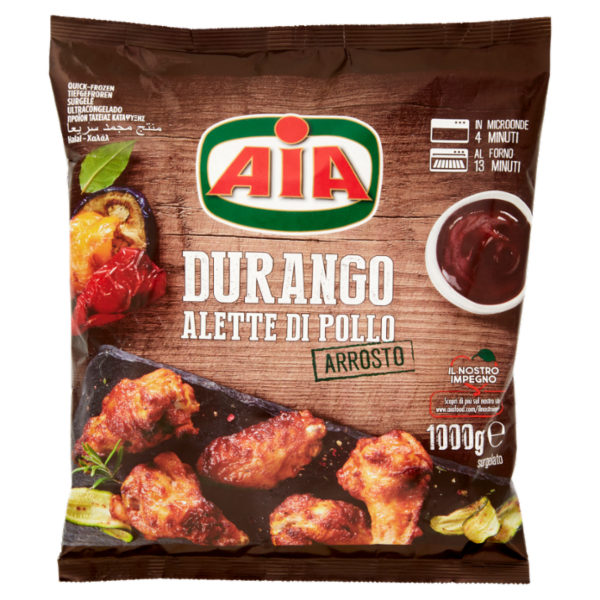 Aia Durango Alette di Pollo Arrosto surgelato 1000 g