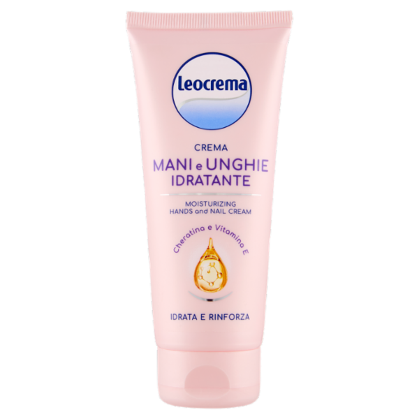 Leocrema Crema Mani e Unghie Idratante Cheratina e Vitamina E 100 ml