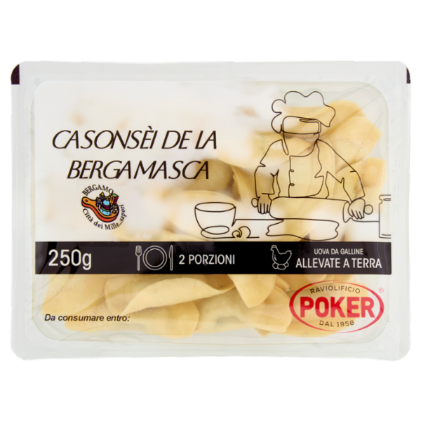 Poker Casonsèi de la Bergamasca 250 g