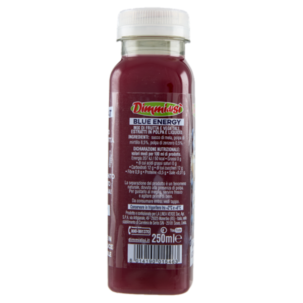 DimmidiSì Estratto con Mirtillo & Zenzero 250 ml