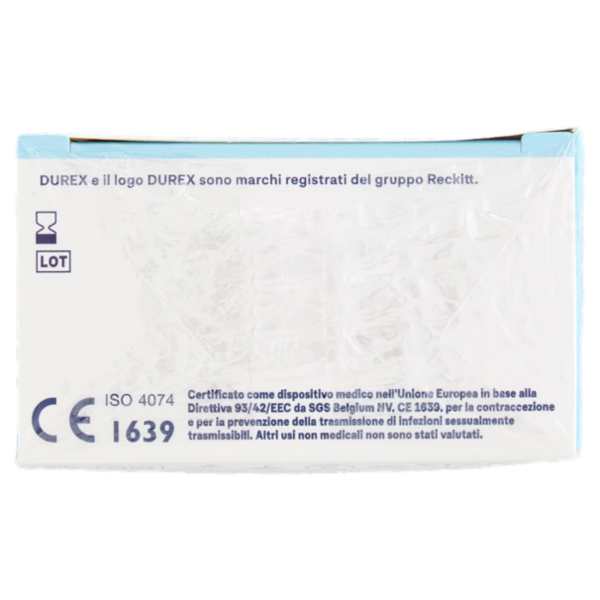 Durex Preservativi Settebello Classico, 10 Profilattici