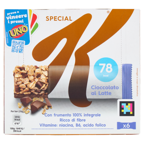 Kellogg's Special K Cioccolato al Latte 6 x 20 g
