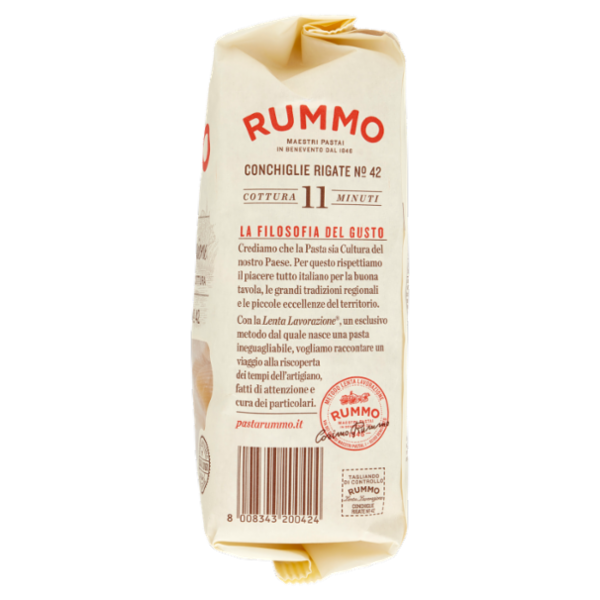 Rummo Conchiglie Rigate N° 42 500 g