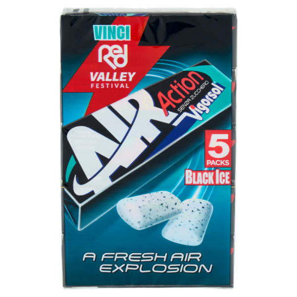 Vigorsol Air Action Black Ice 5 Packs 67,5 g