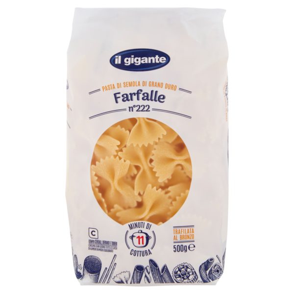 IL GIGANTE Farfalle n°222 500 g