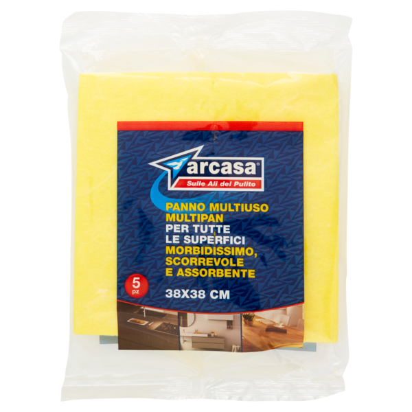 arcasa Panno Multiuso Multipan 38x38 cm 5 pz