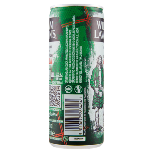 William Lawson's e Cola 250 ml