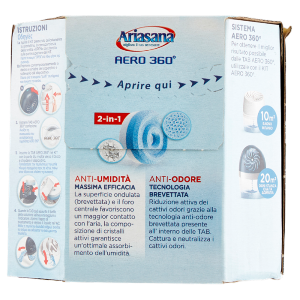 ARIASANA Aero Tab Inodore bipack 2 x 450 g