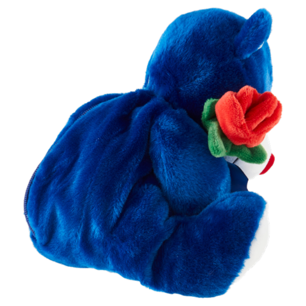 BACI PERUGINA Classico Peluche Orso con Cioccolatini Fondenti Ripieni al Gianduia e Nocciole 150 g