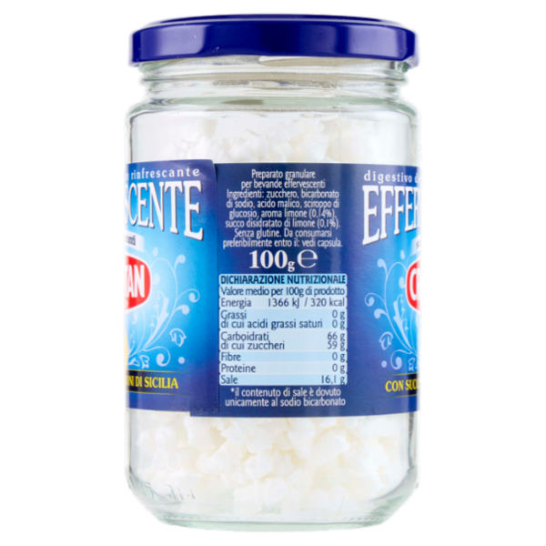 Crastan Effervescente con Succo di Limoni di Sicilia 100 g