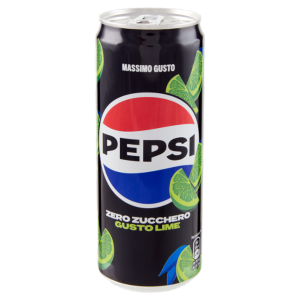 Pepsi Zero Zucchero Gusto Lime 330 ml