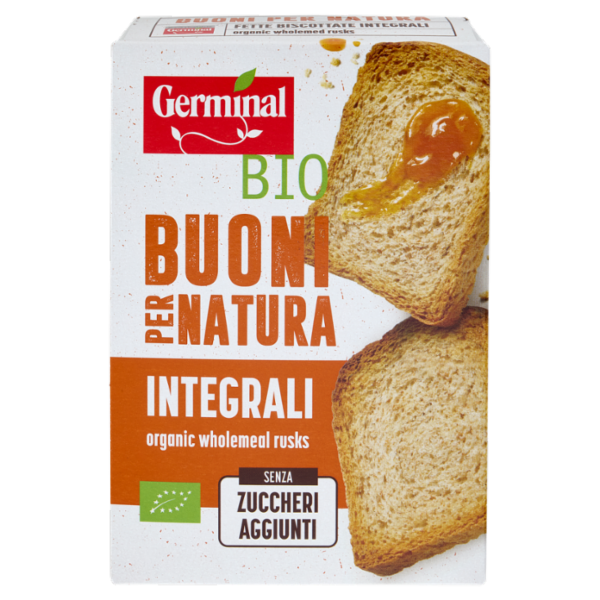 Germinal Bio Buoni per Natura Fette Biscottate Integrali 200 g