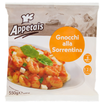Appetais Gnocchi Alla Sorrentina Surgelati 550 g