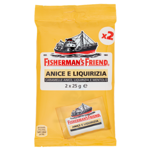 Fisherman's Friend Anice e Liquirizia 2 x 25 g