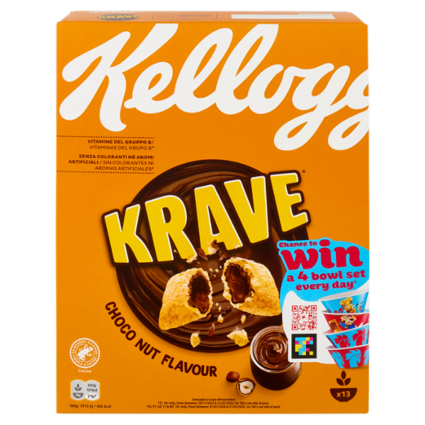 Kellogg's Krave Choco Nut Flavour 410 g