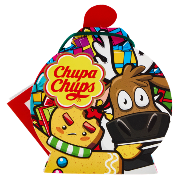 Chupa Chups Christmas 4 Chupa Chups Mini + 2 Fruittella Ciucci Frizz + 3 Fruittella Juicy Chews