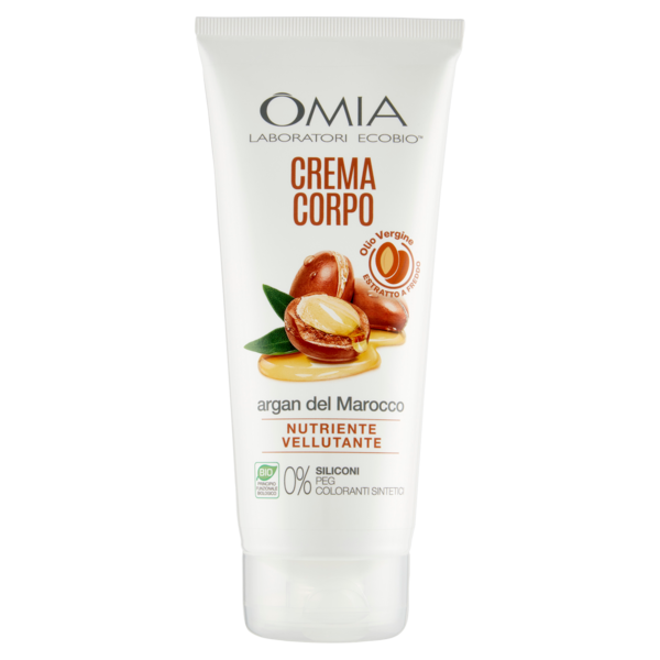 Omia Laboratori Ecobio Crema Corpo argan del Marocco Nutriente Vellutante 200 ml