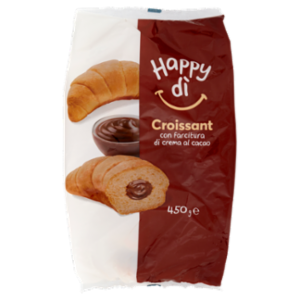 Happy Dì Croissant Con Crema Al Cacao 9x50 g