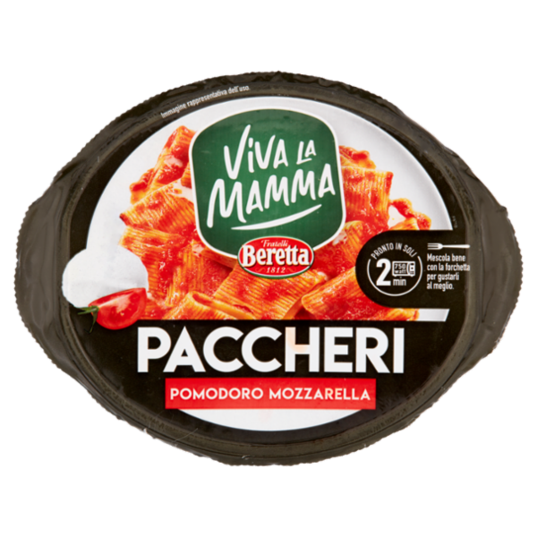 VIVA LA MAMMA PACCHERI POMODORO MOZZARELLA 220g