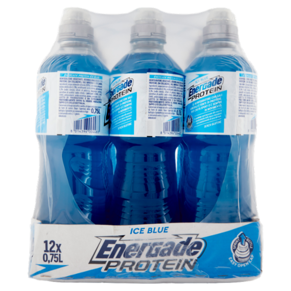 Energade Protein Ice Blue P&P 12 x 0,75 L