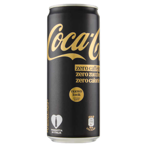 Coca-Cola Zero Caffeina Zero Zuccheri Can 33 cl