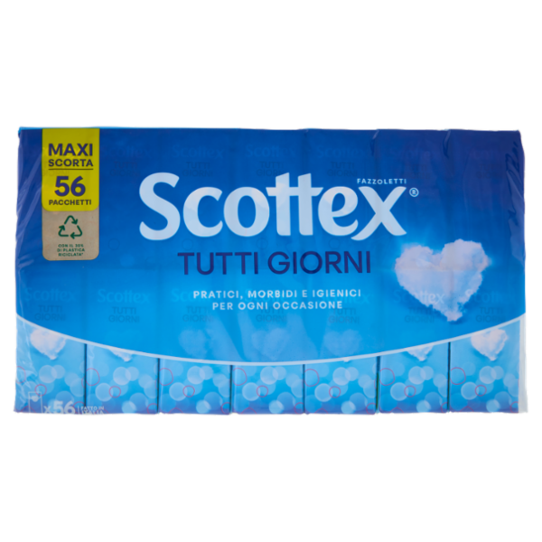 Scottex Tutti Giorni Fazzoletti 56 pz