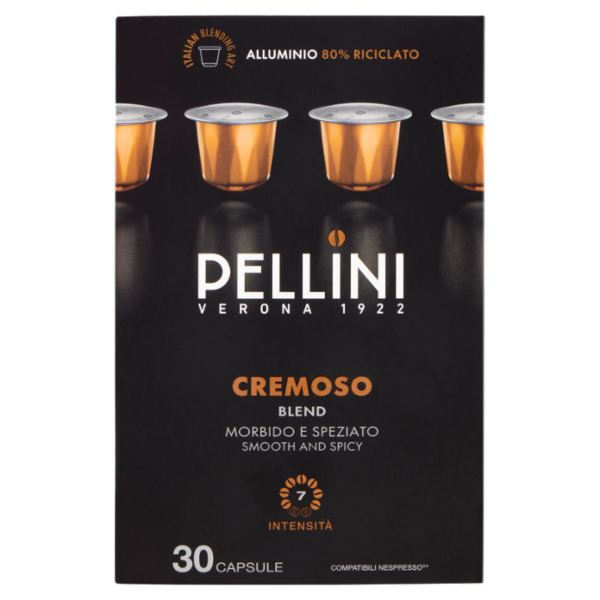 Pellini Cremoso Compatibili Nespresso* 30 Capsule 165 g