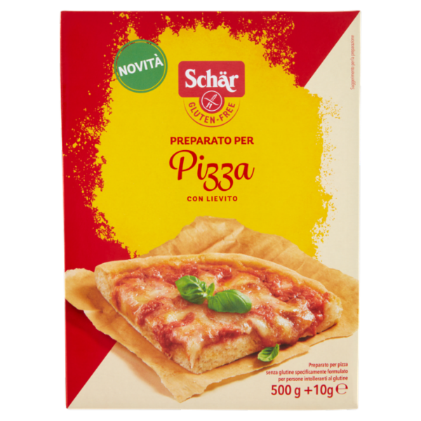 Schär Preparato per Pizza con Lievito 500 g + 10 g