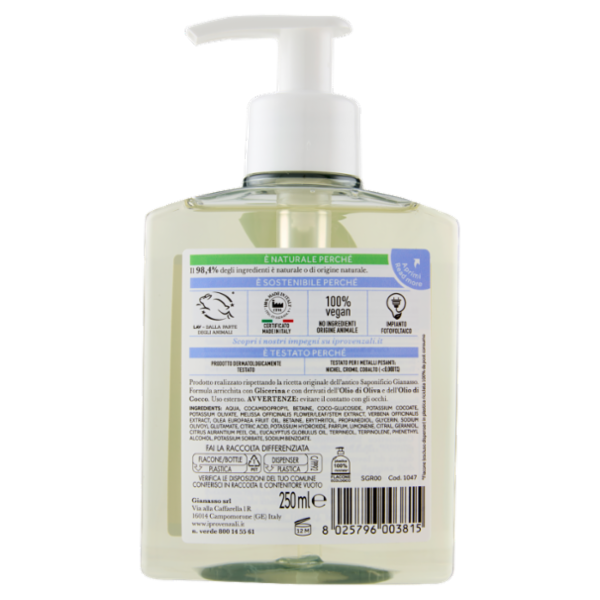 I Provenzali Puro Sapone Liquido Marsiglia con Glicerina 250 ml