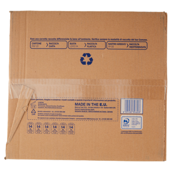 Pampers Sole e Luna XL 84 pz