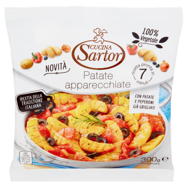Cucina Sartor Patate apparecchiate Surgelato 300 g