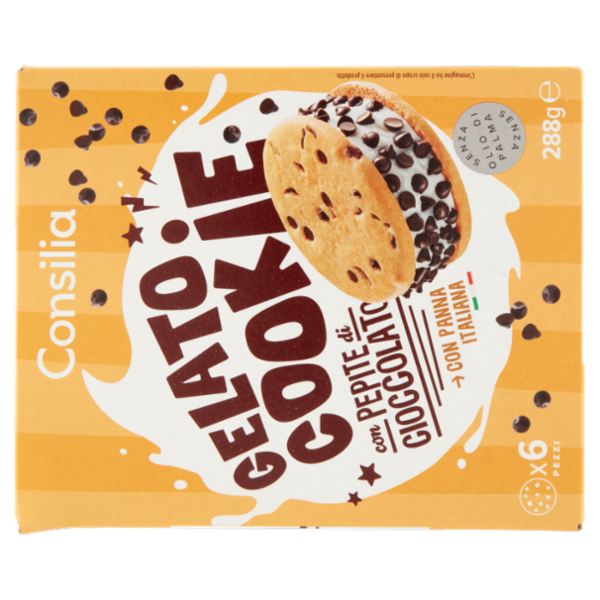 Consilia 6 Gelati Cookies 288 g