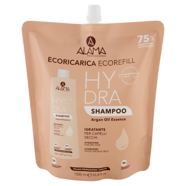 Alama Professional Hydra Shampoo Idratante Ecoricarica 1000 ml