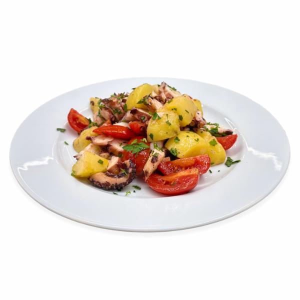 Insalata Di Polpo Con Patate E Pomodori