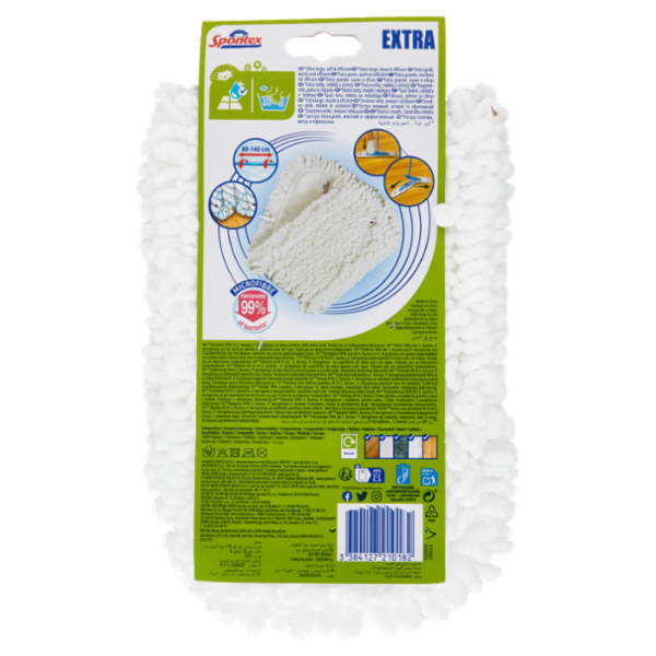 Spontex lavapavimenti Ricambio Microfibre Extra
