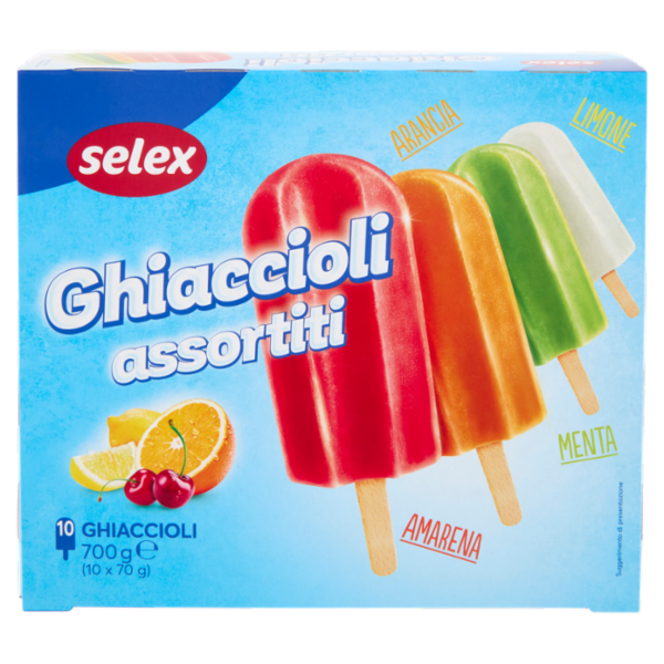 Selex 10 Ghiaccioli Assortiti 700 g