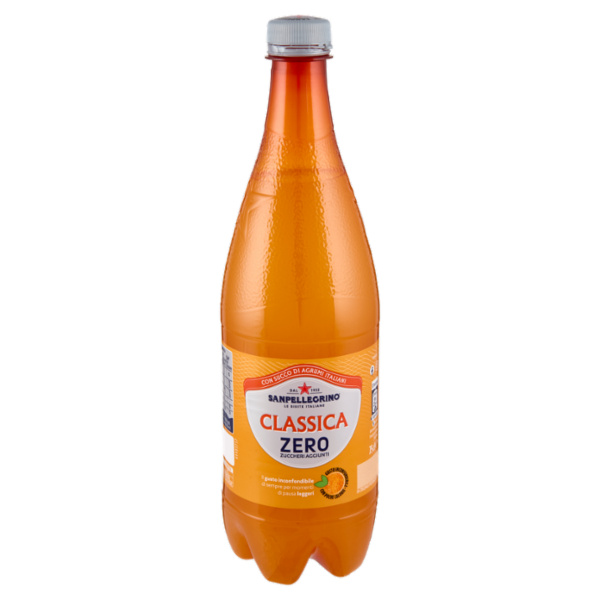 BIBITE SANPELLEGRINO, Bevande Gassate, Classica Zero, Pet 75cl