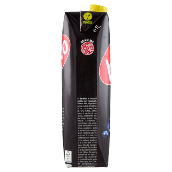 Rauch bravo Premium Mirtillo 1 L