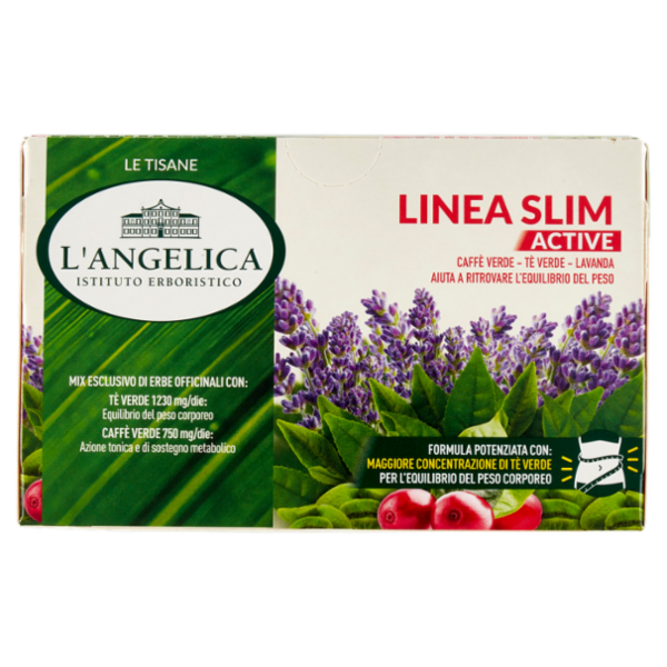 L'Angelica Le Tisane Linea Slim Active 18 Filtri 34,2 g