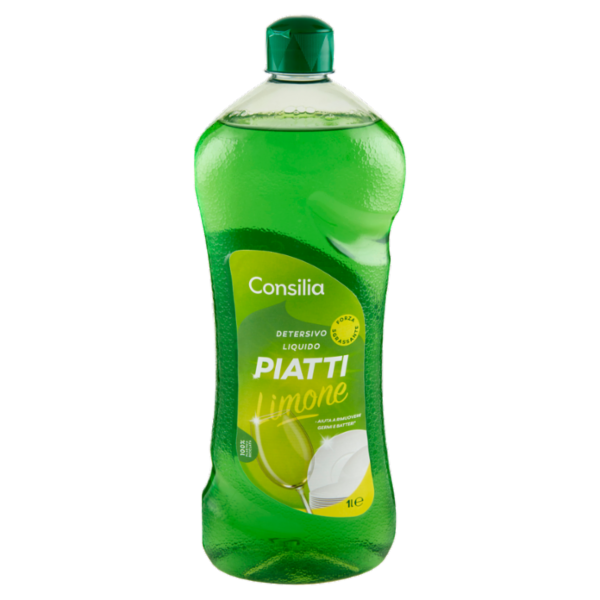 Consilia Detersivo per Stoviglie Limone 1 L