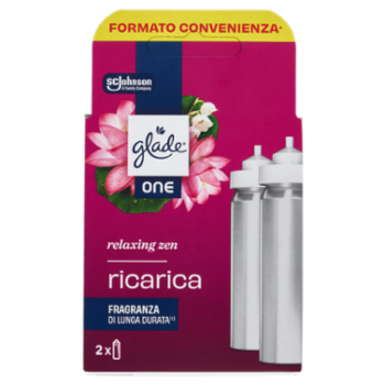 Glade ONE Doppia Ricarica, Fragranza Relaxing Zen 2x10ml