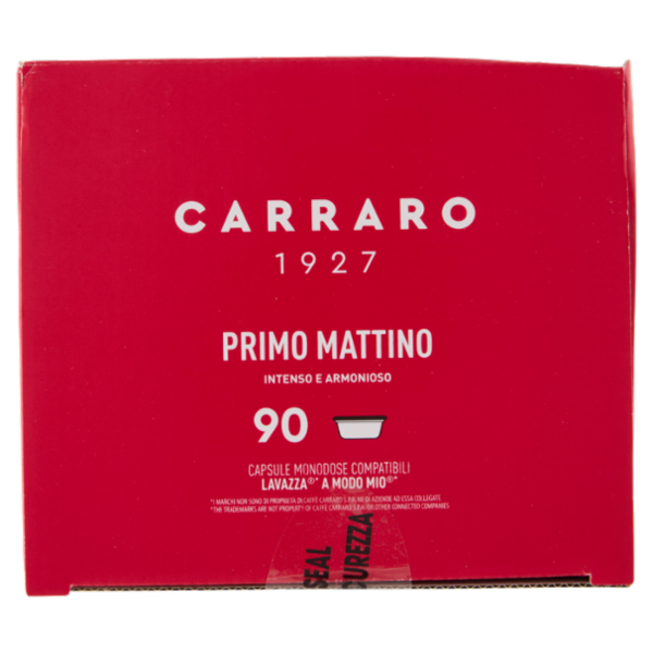 Carraro Primo Mattino Capsule Compatibili Lavazza* A Modo Mio* 90 x 7 g