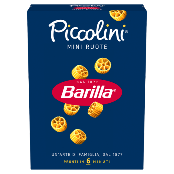 Barilla Pasta Piccolini Mini Ruote 500g