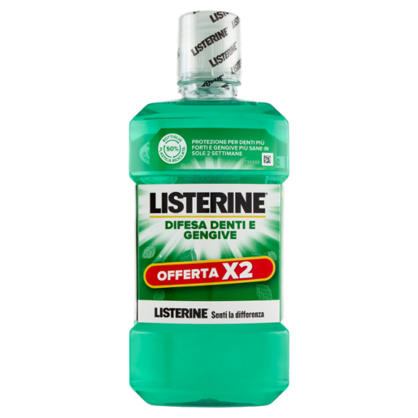 Listerine Difesa Denti e Gengive 2 x 500 ml