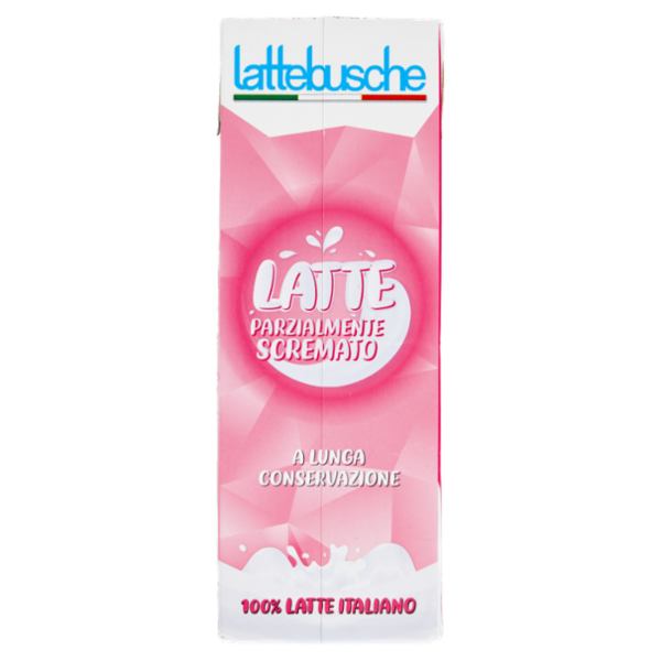 lattebusche Latte Parzialmente Scremato a Lunga Conservazione 1000 ml
