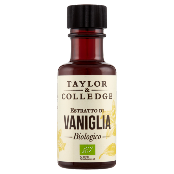 Taylor & Colledge Estratto di Vaniglia Biologico 50 ml