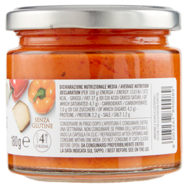 Campo d'Oro Pesto Peperoni con Ricotta e 