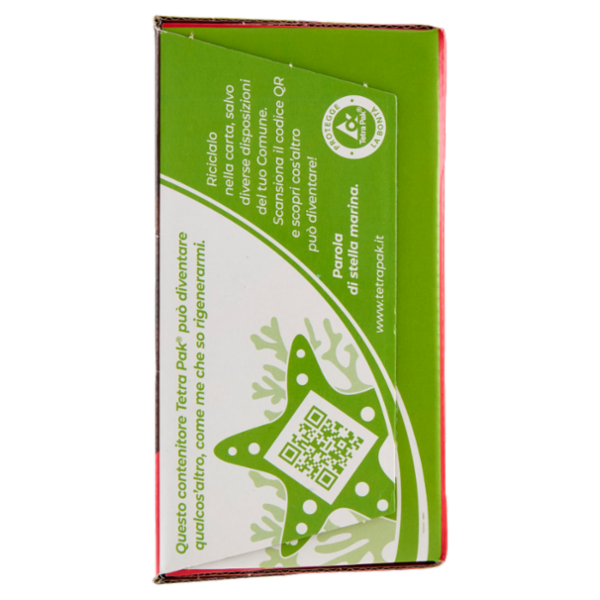 Valfrutta i Triangolini Pesca Italiana succo e polpa Brik 12 x 100 ml