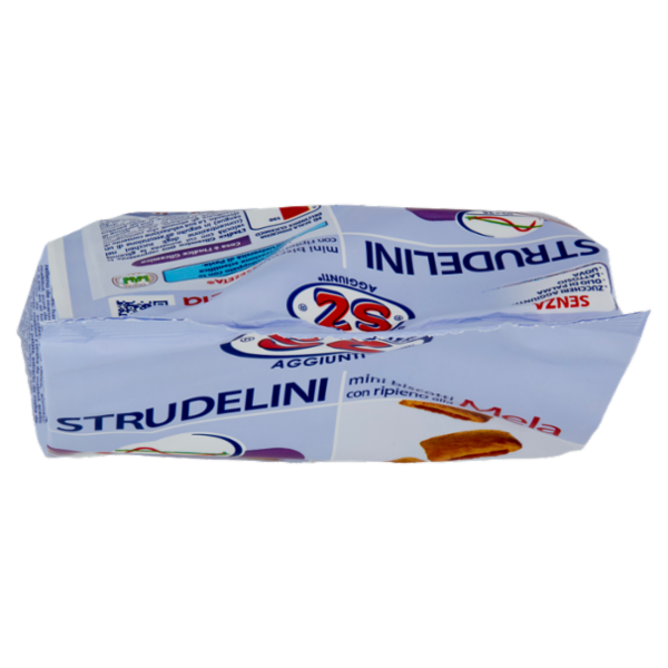 SZ Strudelini mini biscotti con ripieno alla Mela 5 x 40 g